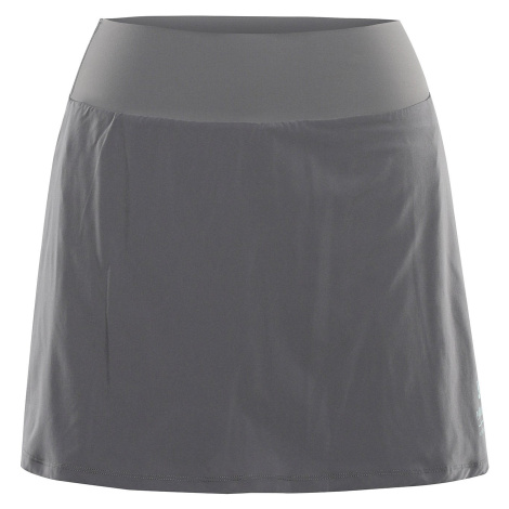Women's sports skirt with cool-dry ALPINE PRO SQERA smoked pearl