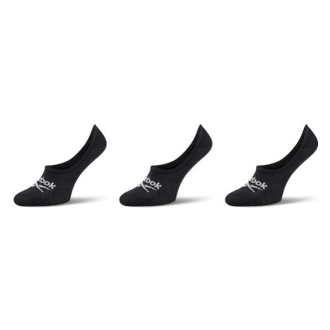 Reebok Súprava 3 párov krátkych ponožiek unisex R0351-SS24 (3-pack) Čierna