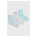 Detské ponožky Skechers 3-pak