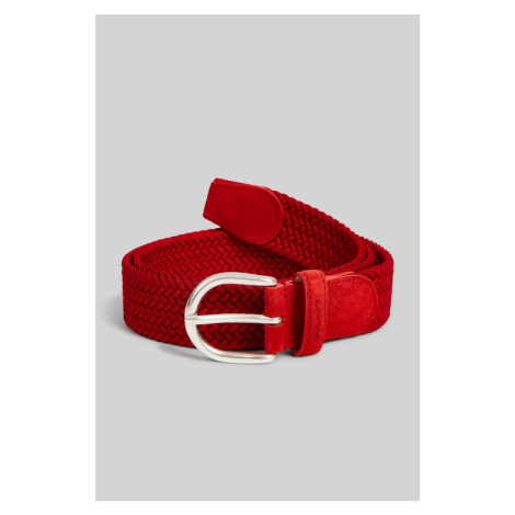 OPASOK GANT ELASTIC BRAID BELT BRIGHT RED