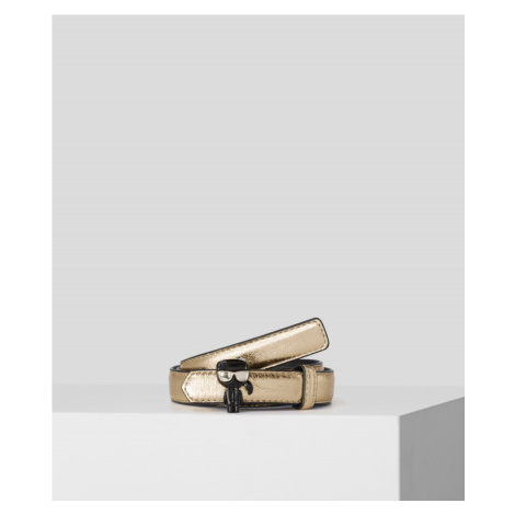 Opasok Karl Lagerfeld K/Ikonik 3D Pin Belt Žltá