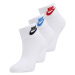 Nike Sportswear Ponožky  modrá / červená / čierna / biela