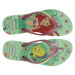 HAVAIANAS KIDS SLIM PRINCESS Dievčenské žabky, svetlo zelená, veľkosť 31/32