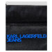 Kabelka Karl Lagerfeld Jeans Modern Blur Coated Denim Tote Washed Black