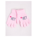 Yoclub Kids's Gloves RED-0012G-AA5A-023