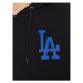 47 Brand Mikina Los Angeles Dodgers Lc Backer 47 Helix Hood Čierna Regular Fit