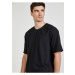Čierne pánske tričko na spanie Calvin Klein