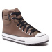 Converse Chuck Taylor All Star Berkshire Boot Fleece - Dámske - Tenisky Converse - Hnedé - A0481