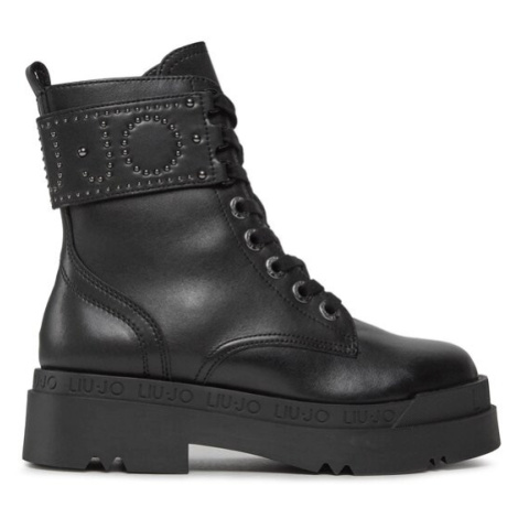 Liu Jo Šnurovacia obuv Love 42 SF3031 P0102 Čierna