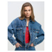 Big Star Woman's Jacket Outerwear 130359 Medium Denim-400