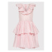Custommade Koktejlové šaty Ludvika 999387430 Ružová Regular Fit
