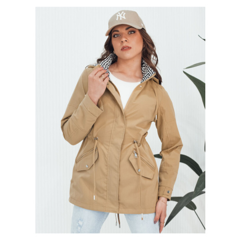 AVELIN women's jacket dark beige Dstreet