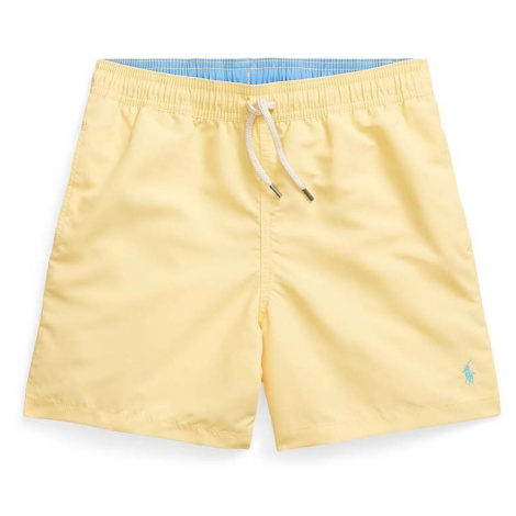 Detské plavkové šortky Polo Ralph Lauren žltá farba