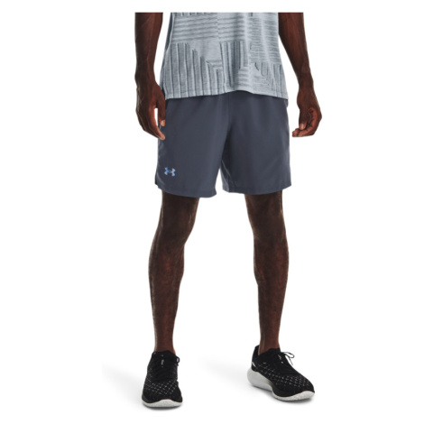UNDER ARMOUR-UA LAUNCH 7 inch 2-IN-1 SHORT-GRY Šedá