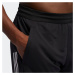 ADIDAS SPORTSWEAR Športové nohavice '3-Stripes 9-Inch'  čierna / biela