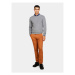 Sisley Sveter 102HS1B17 Sivá Slim Fit