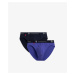 Men's Sports Briefs ATLANTIC 2Pack - Navy Blue/Purple