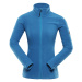 Women's fleece sweatshirt ALPINE PRO SIUSA vallarta blue