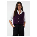 Trendyol Plum Regular Boucle Vest