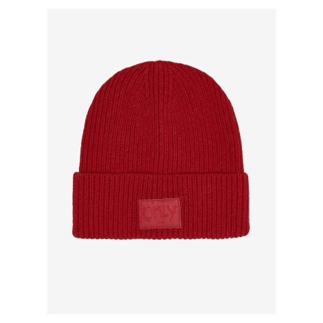 Red Ladies Trench Beanie ONLY Ria - Ladies