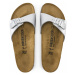 Birkenstock Madrid Birko-Flor Silver Regular Fit