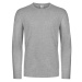 B&amp;C Pánske tričko s dlhým rukávom TU07T Sport Grey (Heather)