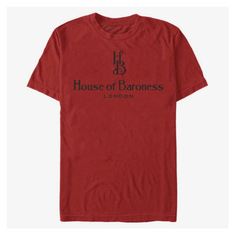 Queens Disney Classics DNCA - BARONESS SIMPLE Unisex T-Shirt Red