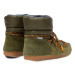 Dámske vysoké zimné topánky MOON BOOT Low Suede Nylon army green