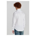 KOŠEĽA GANT SLIM SATEEN SHIRT WHITE