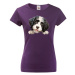 Dámské tričko s potlačou Portugalský vodný pes - tričko pre milovníkov psov