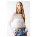 DEFACTO Regular Fit Crew Neck Crochet Knitwear Sweater