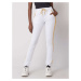 Women's sweatpants white and gold