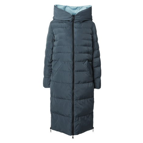 RINO & PELLE Zimný kabát 'Keila'  svetlomodrá / grafitová