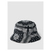 Karl Kani Signature Paisley Reversible Bucket Hat - Unisex - Klobúk Karl Kani - Čierne - 7015656