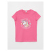 LC Waikiki Crew Neck Printed Short Sleeve Girls' T-Shirt