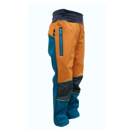 Softshell trousers - kerosene-orange