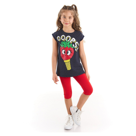 mshb&g Strawberry Ice Cream Girls T-shirt Leggings Suit