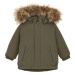 Detská bunda COLOR KIDS Parka W. Fake Fur-741607.9501-Grape Leaf