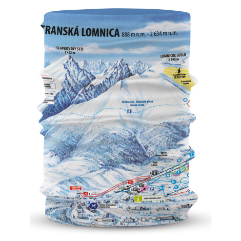 Šatka Fusakle Ski mapa Tatranská lomnica