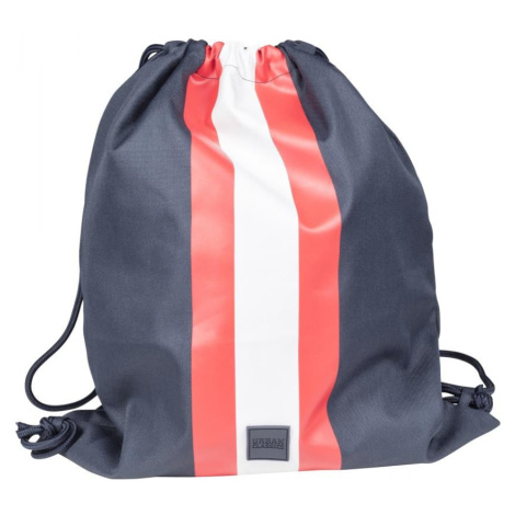 Striped gymnastics bag nautical/fiery red/white Urban Classics
