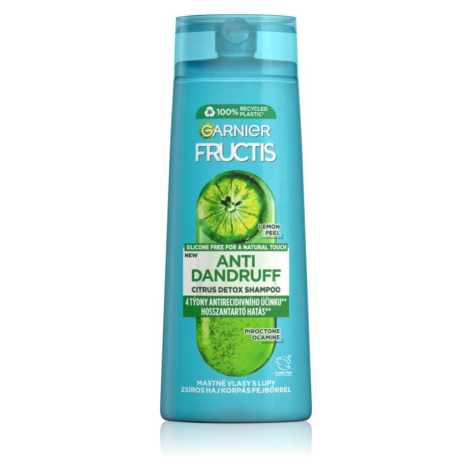 Garnier Fructis Antidandruff šampón pre mastné vlasy proti lupinám