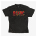 Queens Revival Tee - ACDC Classic Text Logo Unisex T-Shirt Black