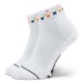 Vans Vysoké dámske ponožky Peek-A-Check VN0007BJBQL1 Biela