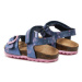 Geox Sandále B Sandal Chalki Girl B922RA 000NF CF48T M Tmavomodrá