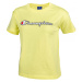 Champion CREWNECK T-SHIRT Dámske tričko, žltá, veľkosť