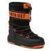 Chlapčenské vysoké zimné topánky MOON BOOT Boy Sport black orange