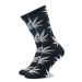HUF Súprava 3 párov vysokých pánskych ponožiek SK00738 Čierna