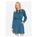 Salsa Každodenné šaty 127062 Modrá Regular Fit
