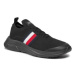 Tommy Hilfiger Sneakersy Modern Runner Knit Stripes Ess FM0FM04798 Čierna