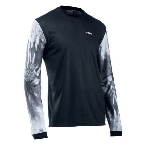 Men's NorthWave Enduro Jrs Ls Black/Anthracite Cycling Jersey North Wave